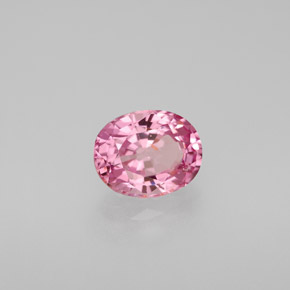 Espinela rosa natural de 1,53 ct, corte óvalo, VS-SI