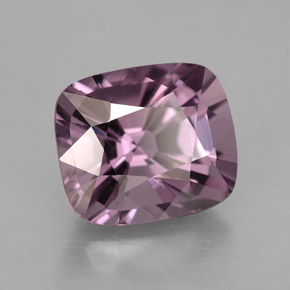 Espinela violeta natural de 4,32 ct, corte cojín, VVS-VS
