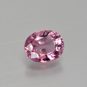 Espinela rosa natural de 1,16 ct, corte óvalo, VS