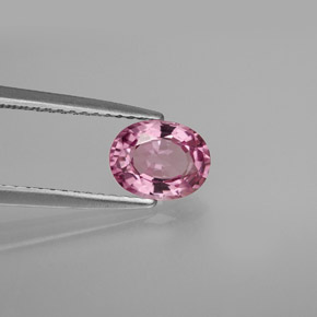 Espinela rosa natural de 1,05 ct, corte óvalo, VS
