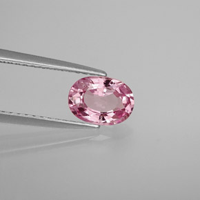 Espinela rosa natural de 1,05 ct, corte óvalo, VS