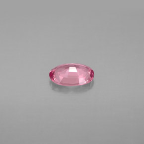 Espinela rosa natural de 0,80 ct, corte óvalo, VVS-VS