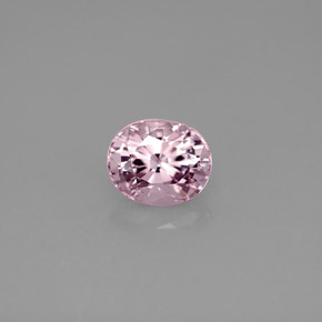 Espinela rosa natural de 1,42 ct, corte óvalo, VVS-VS