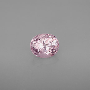 Espinela rosa natural de 1,42 ct, corte óvalo, VVS-VS