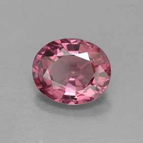 Espinela rosa natural de 1,70 ct, corte óvalo, SI
