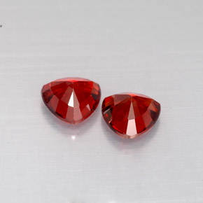 Gemas de espinela rojo natural de  ct, trillón, VS