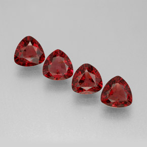 Gemas de espinela rojo natural de  ct, trillón, VS