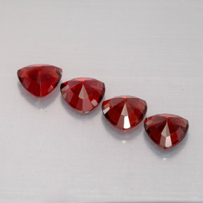 Gemas de espinela rojo natural de  ct, trillón, VS