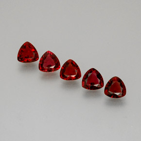 Gemas de espinela rojo natural de  ct, trillón, VS