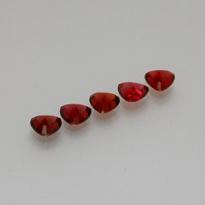 Gemas de espinela rojo natural de  ct, trillón, VS