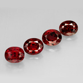 Gemas de espinela  natural de  ct, corte óvalo, VS
