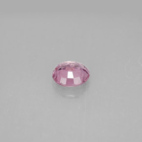 Espinela violeta natural de 0,94 ct, corte redondo, VS
