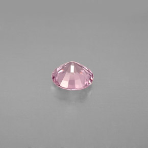 Espinela rosa natural de 0,95 ct, corte redondo, VS