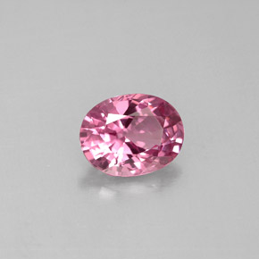Espinela rosa natural de 1,58 ct, corte óvalo, VVS-VS