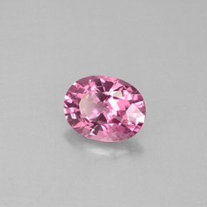 Espinela rosa natural de 1,58 ct, corte óvalo, VVS-VS
