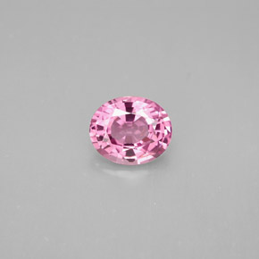 Espinela rosa natural de 1,32 ct, corte óvalo, VS