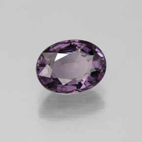 Espinela violeta natural de 1,70 ct, corte óvalo, VVS
