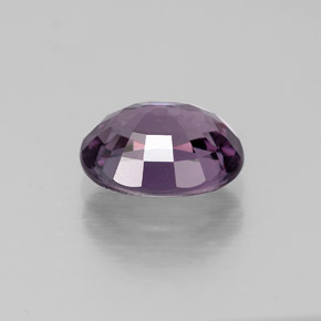 Espinela violeta natural de 1,70 ct, corte óvalo, VVS