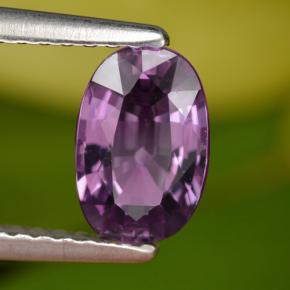 Espinela púrpura natural de 1,08 ct, corte óvalo, VS
