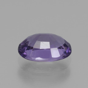 Espinela violeta natural de 1,00 ct, corte óvalo, VS