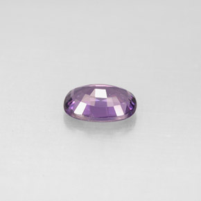 Espinela púrpura natural de 0,87 ct, corte óvalo, VS