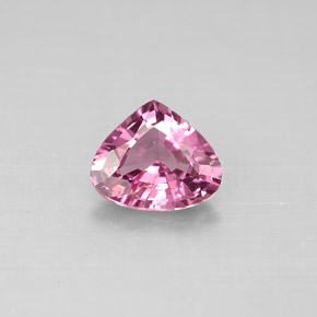 Espinela rosa natural de 1,15 ct, en forma de pera, VS