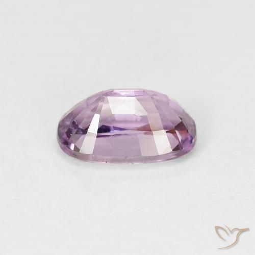 Espinela Púrpura uva claro natural de 1.06 ct, Ovalada, VS