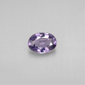 Espinela violeta natural de 0,88 ct, corte óvalo, VVS-VS