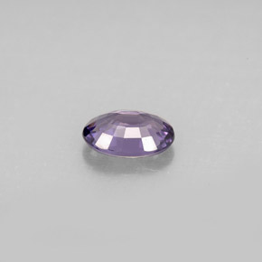 Espinela violeta natural de 0,88 ct, corte óvalo, VVS-VS