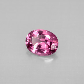 Espinela violeta natural de 1,17 ct, corte óvalo, VVS-VS