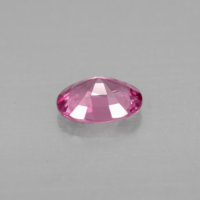 Espinela rosa natural de 0,90 ct, corte óvalo, VVS-VS