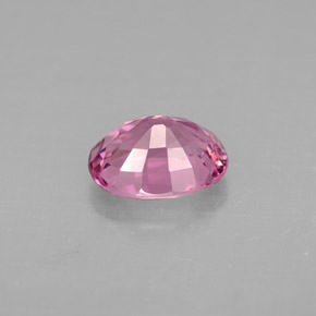 Espinela rosa natural de 1,20 ct, corte óvalo, VVS-VS