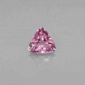 Espinela violeta natural de 0,89 ct, trillón, VVS-VS
