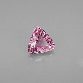 Espinela violeta natural de 0,89 ct, trillón, VVS-VS