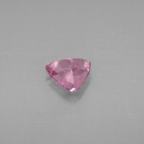 Espinela violeta natural de 0,89 ct, trillón, VVS-VS