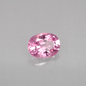 Espinela rosa natural de 1,14 ct, corte óvalo, VVS-VS