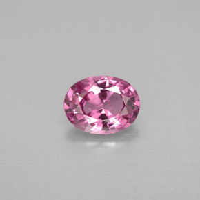 Espinela rosa natural de 1,08 ct, corte óvalo, VS