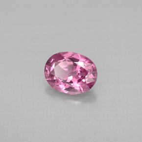 Espinela rosa natural de 1,08 ct, corte óvalo, VS