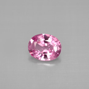 Espinela rosa natural de 1,06 ct, corte óvalo, VS
