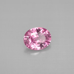 Espinela rosa natural de 1,06 ct, corte óvalo, VS