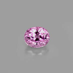 Espinela violeta natural de 1,24 ct, corte óvalo, VS