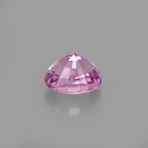 Espinela violeta natural de 1,24 ct, corte óvalo, VS