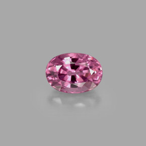 Espinela rosa natural de 1,20 ct, corte óvalo, VS