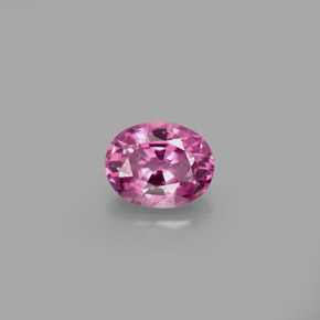 Espinela rosa natural de 0,99 ct, corte óvalo, VS