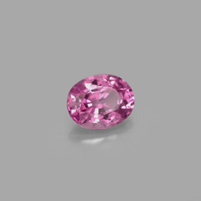 Espinela rosa natural de 0,99 ct, corte óvalo, VS
