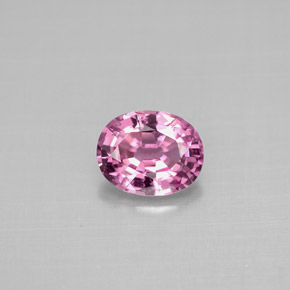 Espinela rosa natural de 1,12 ct, corte óvalo, VS