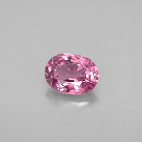 Espinela rosa natural de 1,16 ct, corte óvalo, VS