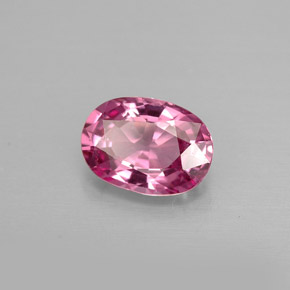 Espinela rosa natural de 1,04 ct, corte óvalo, VS