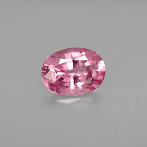 Espinela rosa natural de 1,16 ct, corte óvalo, VS