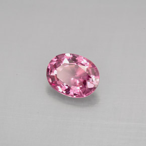 Espinela rosa natural de 1,15 ct, corte óvalo, VS
